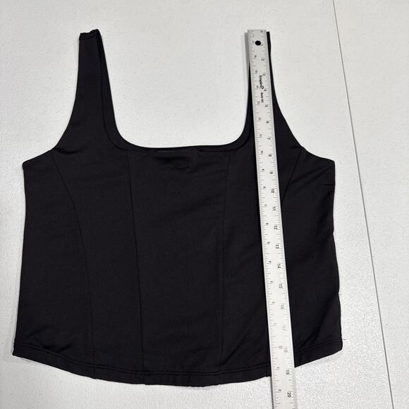 Forever 21 Womens Crop Top & Knit Pull On Skirt Plus Size 1X Stretch Coquette - Picture 8 of 12